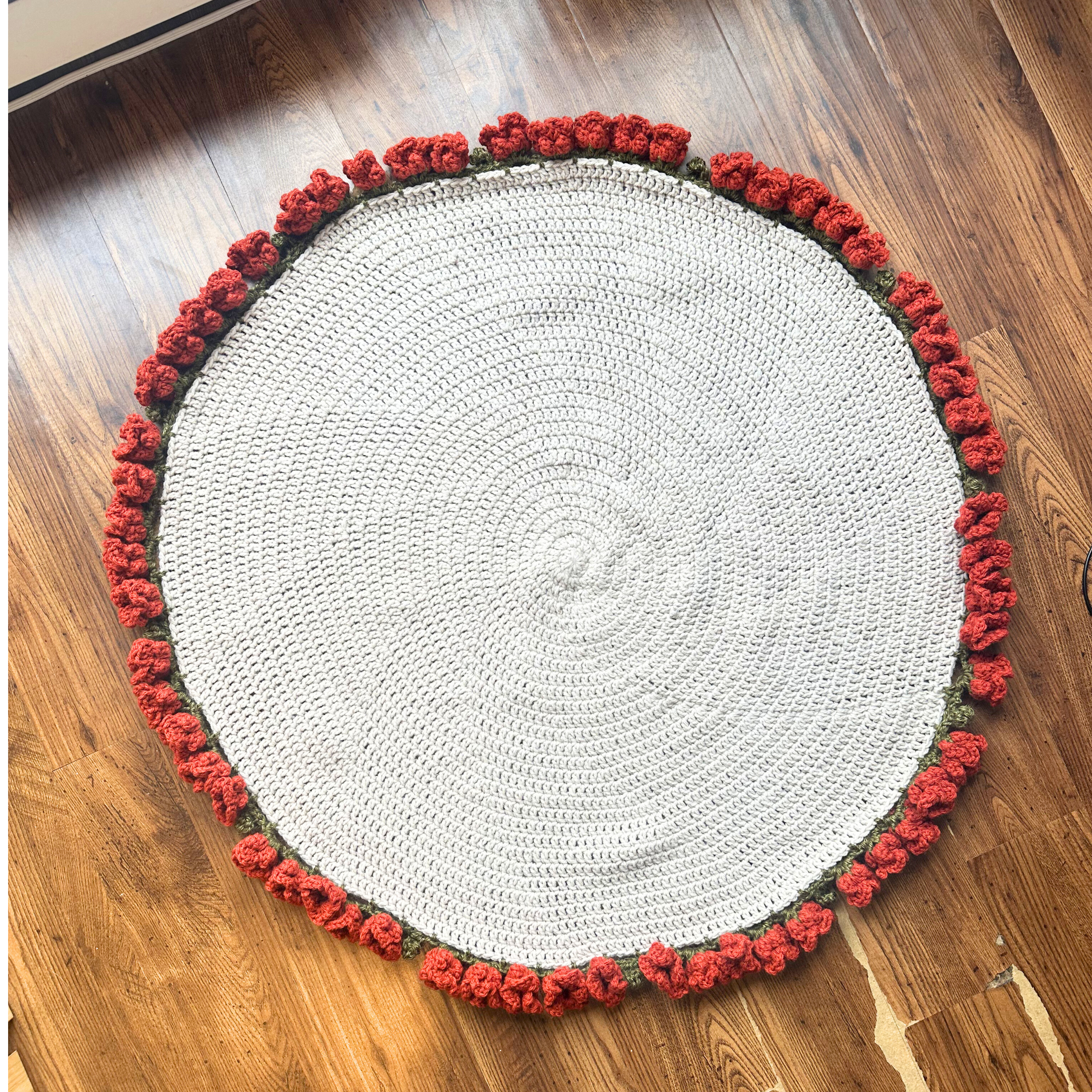 Flower Bouquet Blanket Pattern