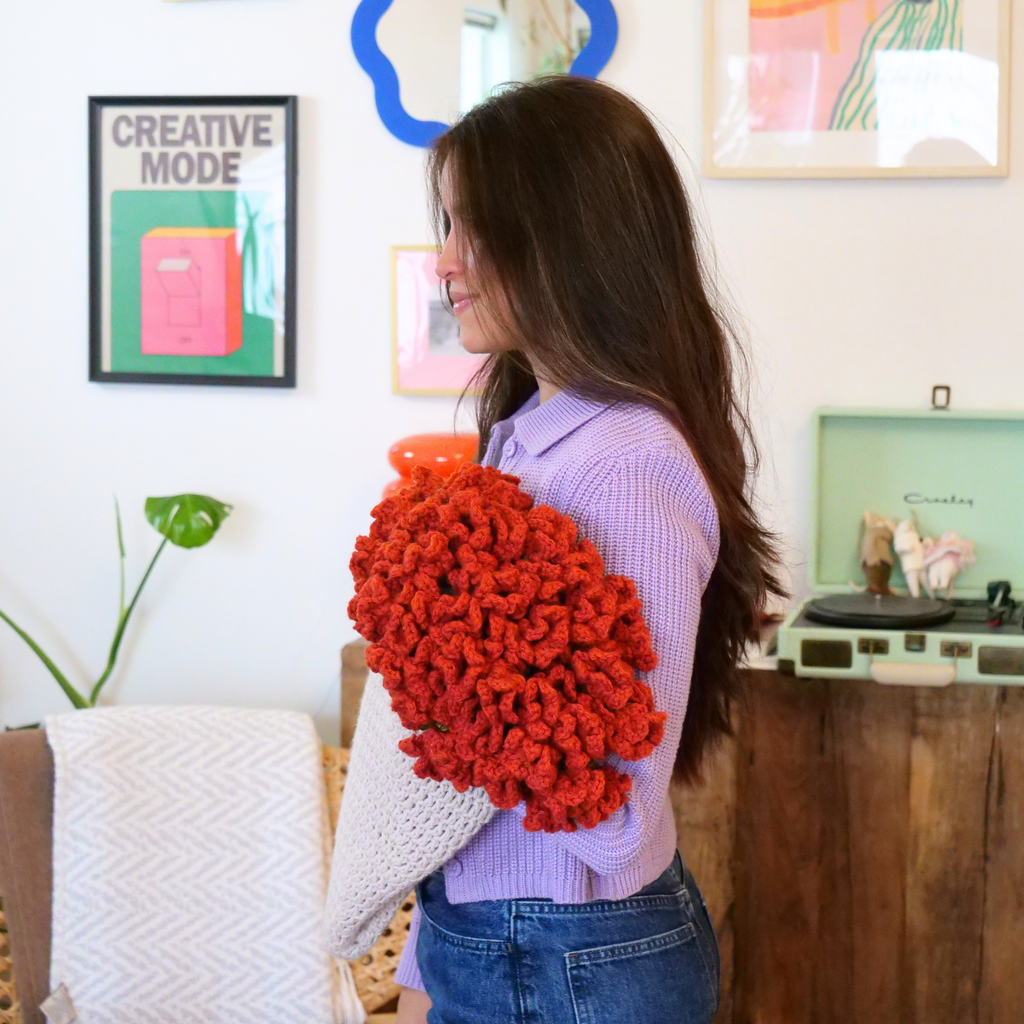Flower Bouquet Blanket Pattern